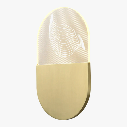 Applique murale LED en cuivre au design minimaliste pour intérieur élégant — LZ4X9T1