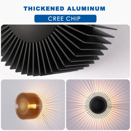 Applique murale LED moderne