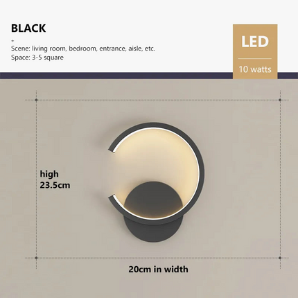 Applique murale LED moderne