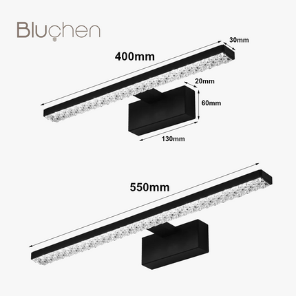 applique murale led moderne abat jour brillant design élégant