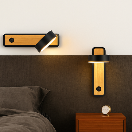 Applique murale LED moderne avec interrupteur pour lecture — LZ4Q7M2