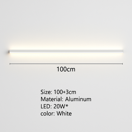 Applique murale LED moderne en métal avec variateur d’intensité — LZ4G7Q2