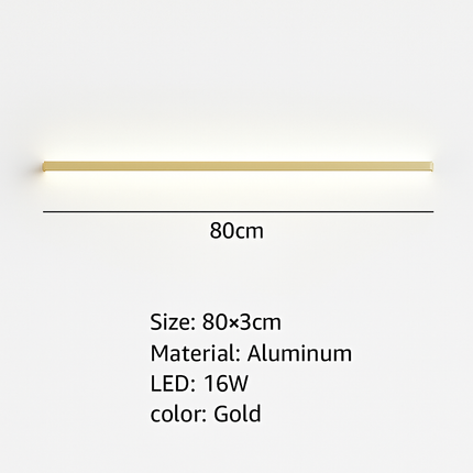Applique murale LED moderne en métal avec variateur d’intensité — LZ4G7Q2
