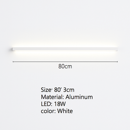 Applique murale LED moderne en métal avec variateur d’intensité — LZ4G7Q2