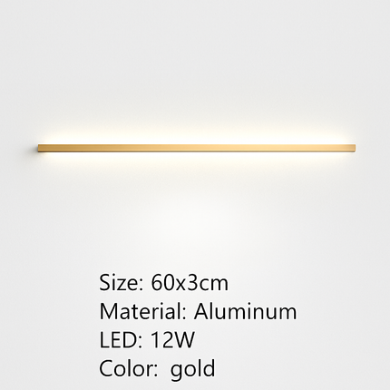 Applique murale LED moderne en métal avec variateur d’intensité — LZ4G7Q2