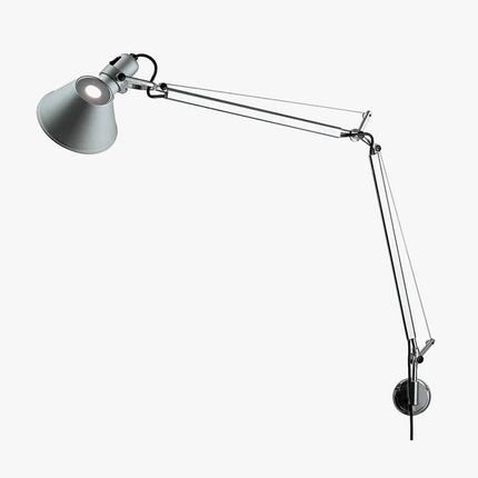 Applique murale LED à bras long pliable et réglable pour lecture — LZ4X9T