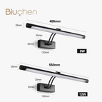 Blanc froid (5500-7000K) | 40 cm / Argent