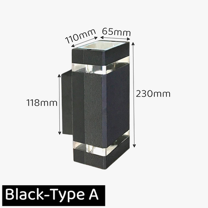 Applique murale LED pour extérieur au design moderne — LZ3X9Q7