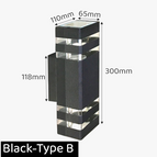 Blanc chaud 3000K / Noir-A