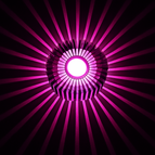 Violet / Encastré dans