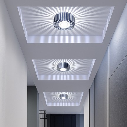Applique murale LED en aluminium pour bar KTV moderne — LZ4X9P2