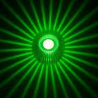 Vert / Encastré dans