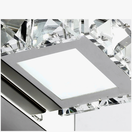 Applique murale LED moderne en cristal carré — LZ4F7Q2