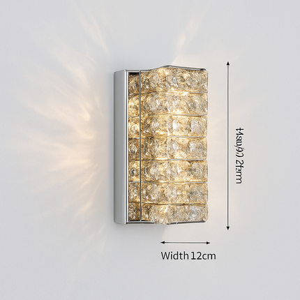 Applique murale LED décorative en cristal K9 moderne de luxe — LZ4X9T2