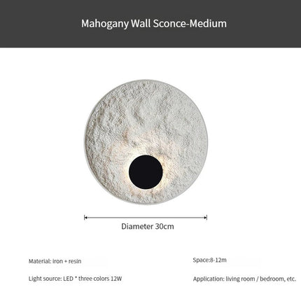 Applique murale LED design anneau style nordique décoratif — LZ4X9M