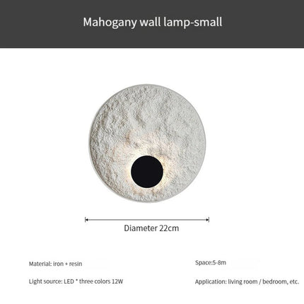 Applique murale LED design anneau style nordique décoratif — LZ4X9M
