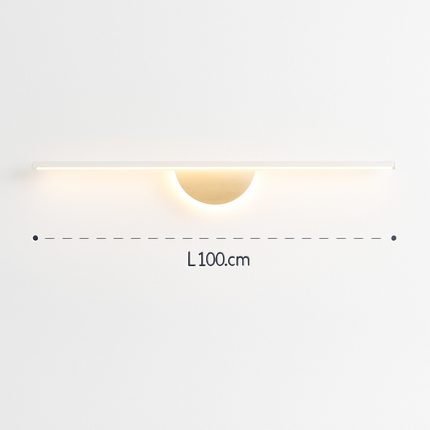 Applique murale LED design en noyer grain de bois — LZ4P9XQ
