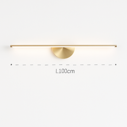 Applique murale LED design en noyer grain de bois — LZ4P9XQ