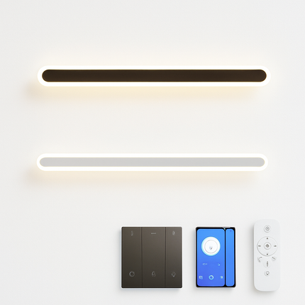 Applique murale LED moderne dimmable avec télécommande intelligente — LZ4X9P