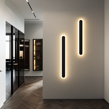 Applique murale LED moderne dimmable avec télécommande intelligente — LZ4X9P