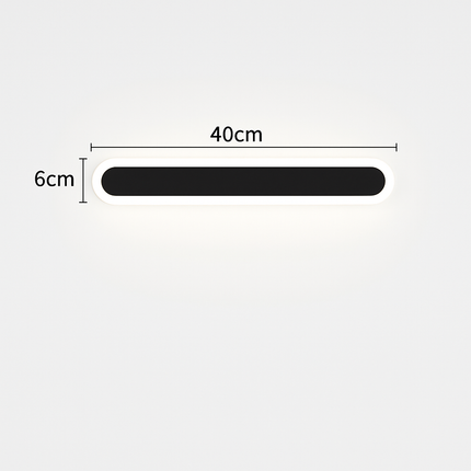 Applique murale LED moderne dimmable avec télécommande intelligente — LZ4X9P