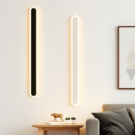 Applique murale LED moderne dimmable avec télécommande intelligente — LZ4X9P