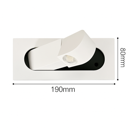Applique murale LED moderne pliable avec lecture ajustable — LZ4X9TQ