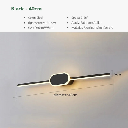 Applique murale LED moderne pour éclairage intérieur design — LZ4T9XQ