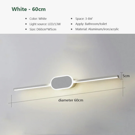 Applique murale LED moderne pour éclairage intérieur design — LZ4T9XQ