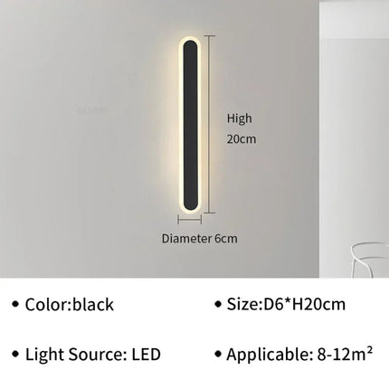 Applique murale LED au design moderne pour décoration intérieure élégante — LZ7X9Q