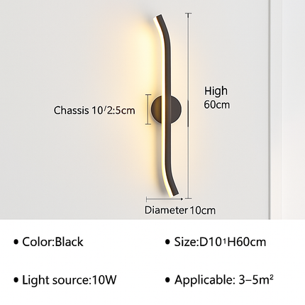 Applique murale LED au design moderne pour décoration intérieure — LZ4X9T