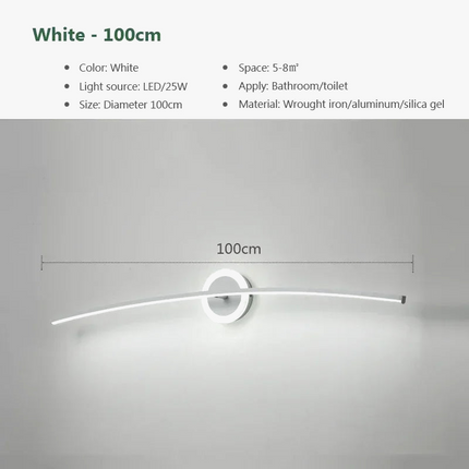 Applique murale LED au design moderne pour décoration intérieure élégante — LZ4X9P2Q
