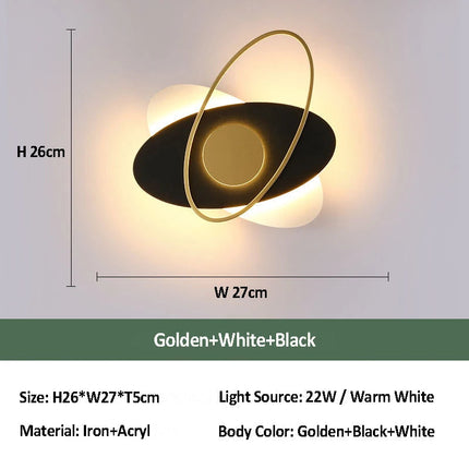 Applique murale LED moderne pour hôtel et usage domestique — LZ4X9P2