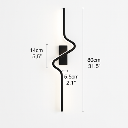 Applique murale LED au design moderne et élégant pour intérieur — LZ4X9T