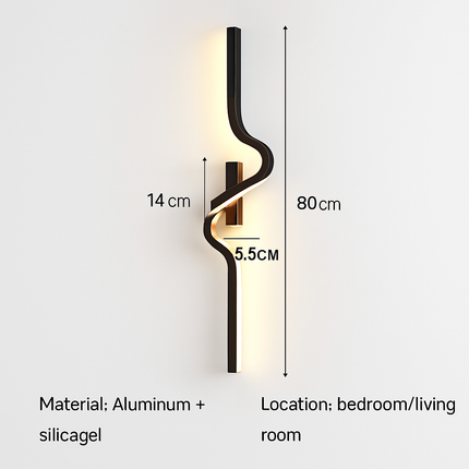 Applique murale LED au design moderne et élégant pour intérieur — LZ4X9T