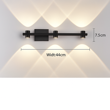 Applique murale LED contemporaine pour salle de bain — LZ4X9T2
