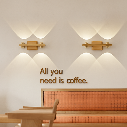 Applique murale LED contemporaine pour salle de bain — LZ4X9T2