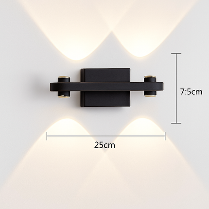 Applique murale LED contemporaine pour salle de bain — LZ4X9T2