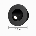 Rond Noir / Blanc chaud (2700-3500K)