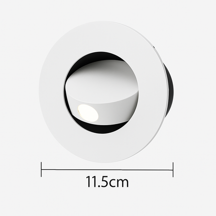 Applique murale LED moderne orientable 350° discrète — LZ4X9P2
