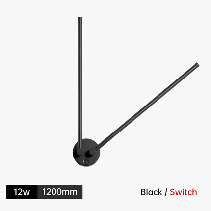 Applique murale LED rotative moderne pour fond de canapé — LZ4X9P2