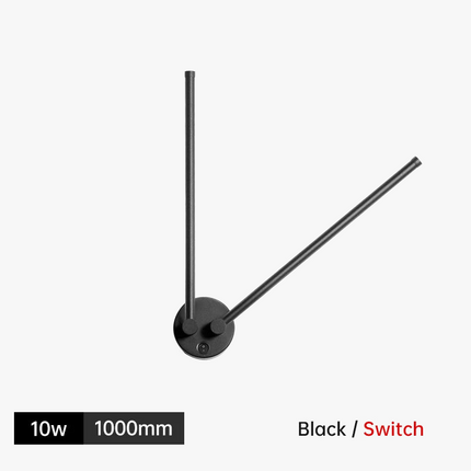 Applique murale LED rotative moderne pour fond de canapé — LZ4X9P2