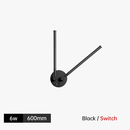 Applique murale LED rotative moderne pour fond de canapé — LZ4X9P2