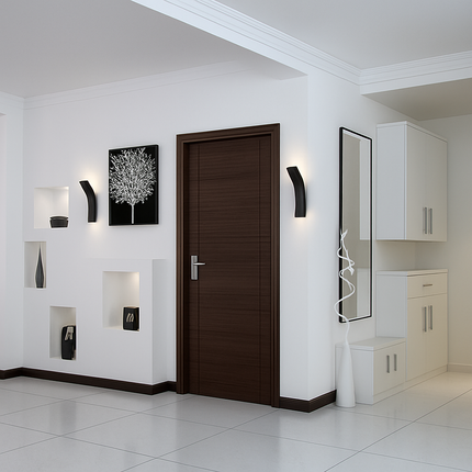 Applique murale LED au design plié moderne — LZ7XQ2