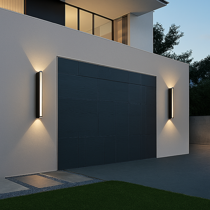 Applique murale LED étanche en aluminium pour extérieur moderne — LZ4X9P