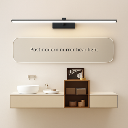 Applique murale LED aluminium trois couleurs pour maquillage moderne — LZ4X9T