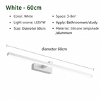 Blanc 60cm / Blanc chaud - 3000K