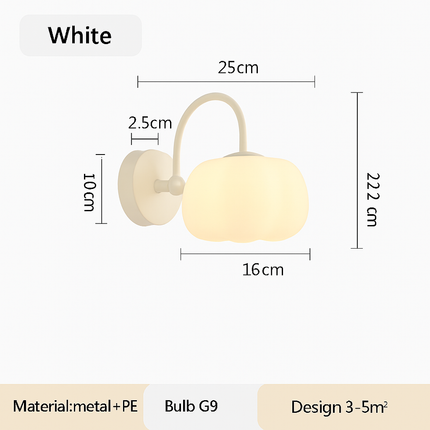 Applique murale LED moderne avec interrupteur à chaîne — LZ4X9T1