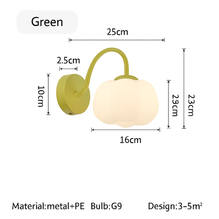 Applique murale LED moderne avec interrupteur à chaîne — LZ4X9T1