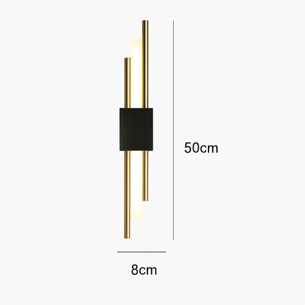 Applique murale LED moderne à bande longue — LZ4T9XJ